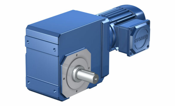 Asynchronous helical bevel geared motors: Rugged without compromises