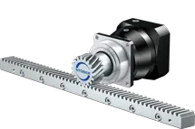 An innovative system for rack and pinion drives