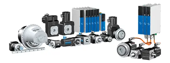 The STOBER range includes drive controllers, geared motors, and cables – users get everything from a single source. 