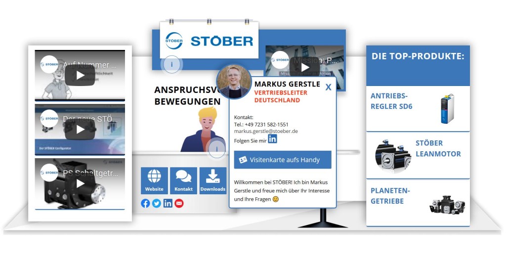 STOBER stays in touch – not only virtually!
